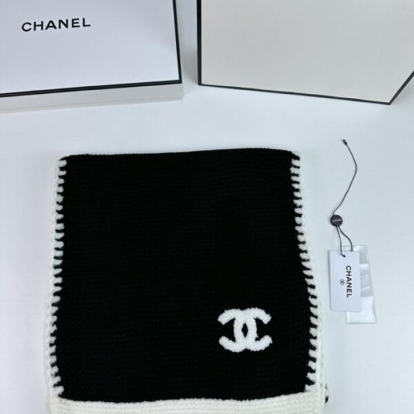 replica,repliche,fake,1:1,earrings,bracelet,ring,jewelry Sciarpa di lana lavorata a maglia Chanel (VSC5O)