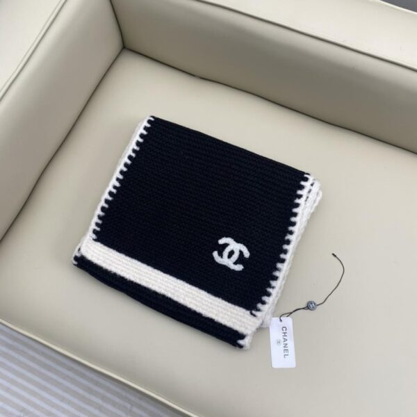 replica,repliche,fake,1:1,earrings,bracelet,ring,jewelry Sciarpa all’uncinetto Chanel di prima qualità, in lana di pecora scozzese importata (VDX67)