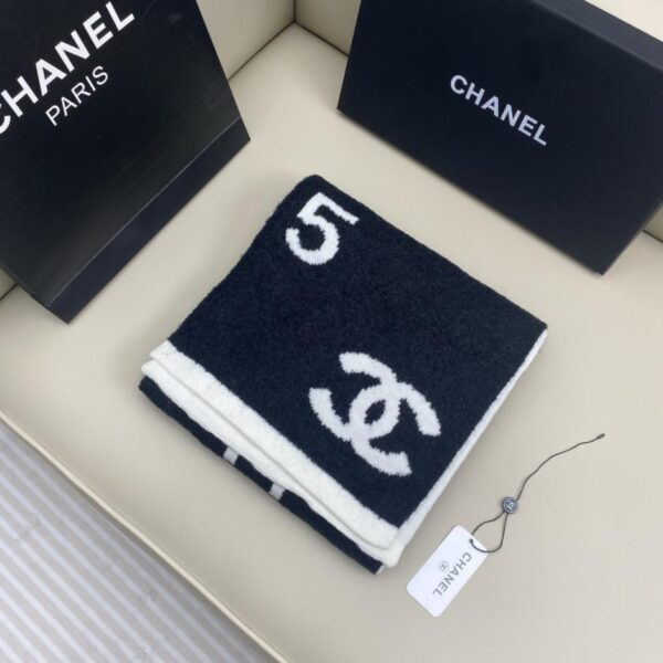 replica,repliche,fake,1:1,earrings,bracelet,ring,jewelry Sciarpa lavorata a maglia Chanel Haute Couture (SQ4EP)