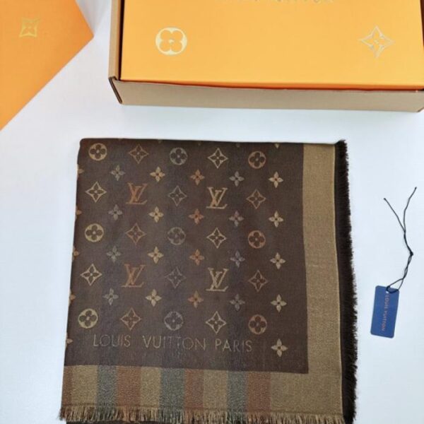 replica,repliche,fake,1:1,earrings,bracelet,ring,jewelry Scialle monogramma So Shine LV [Shining Letters] (FE1WM)