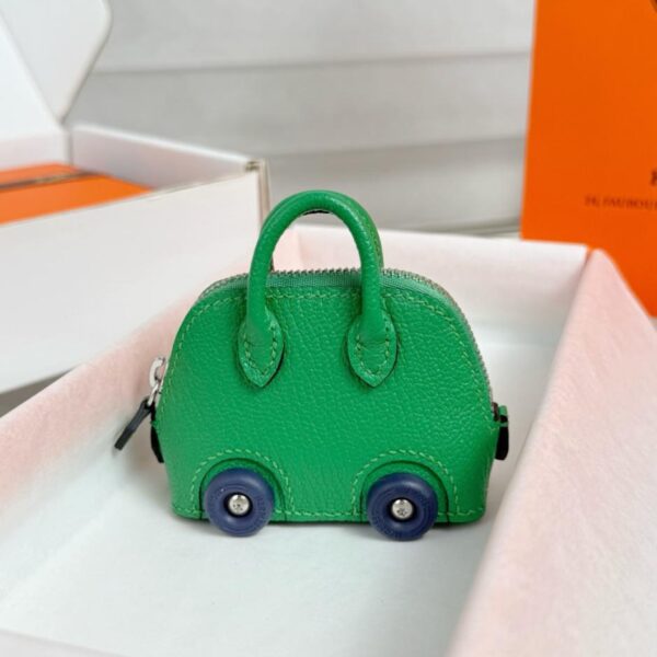 replica,repliche,fake,1:1,earrings,bracelet,ring,jewelry Portachiavi con ciondolo per borsa Bolide Hermes Mini Bowling Bag (AEWYA)