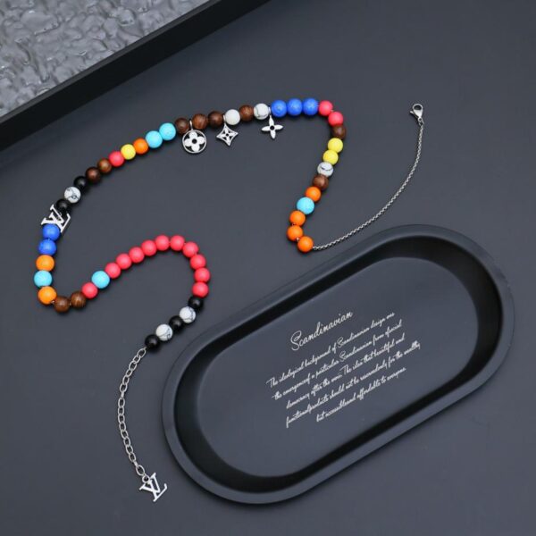 replica,repliche,fake,1:1,earrings,bracelet,ring,jewelry MO1891 Collana con perline LVSurfin’ (4A6VC)