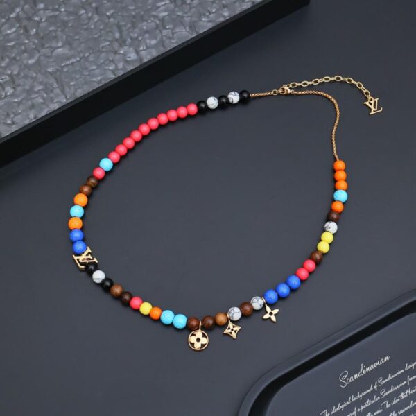 replica,repliche,fake,1:1,earrings,bracelet,ring,jewelry MO1891 Collana con perline LVSurfin’ (STR)