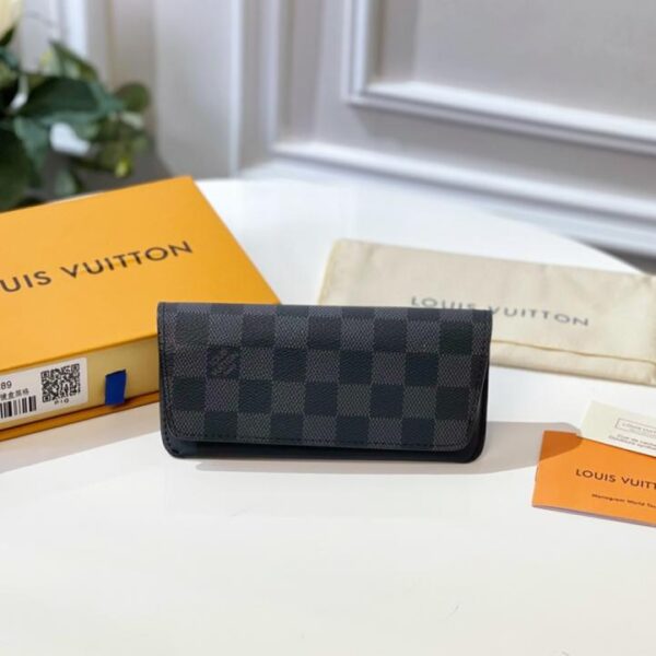 replica,repliche,fake,1:1,earrings,bracelet,ring,jewelry LOUIS VUITTON Nuovo astuccio per occhiali WOODY codice G10296 (5FB32)