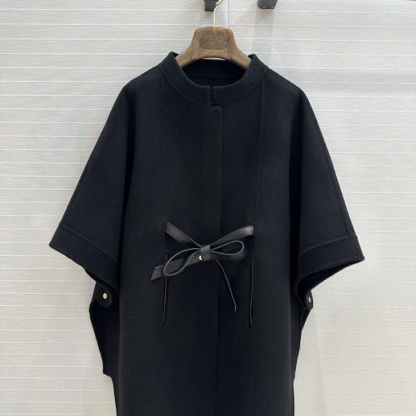 replica,repliche,fake,1:1,earrings,bracelet,ring,jewelry Cappotto in cashmere con finiture in pelle premium LP (NUYU9)