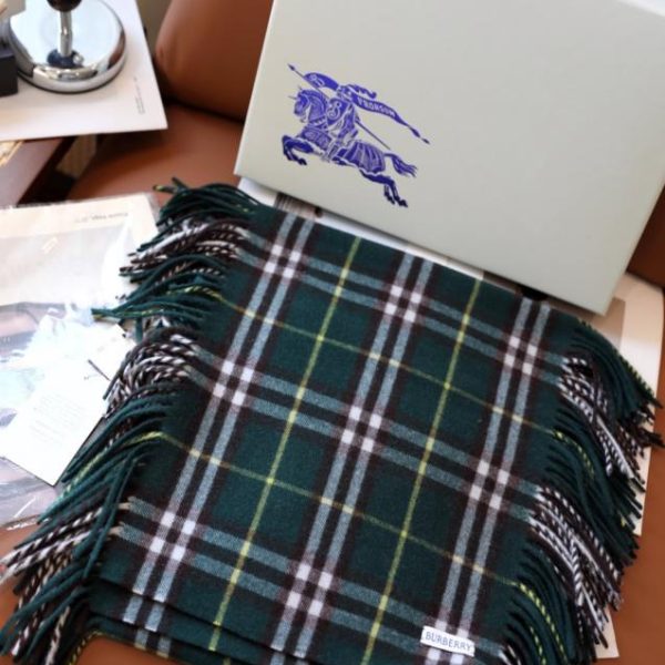 replica,repliche,fake,1:1,earrings,bracelet,ring,jewelry Sciarpa in cashmere con nappe grandi Burberry (8B905)