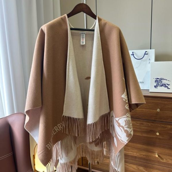 replica,repliche,fake,1:1,earrings,bracelet,ring,jewelry Scialle in misto cashmere Burberry color tè al latte (ALV53)