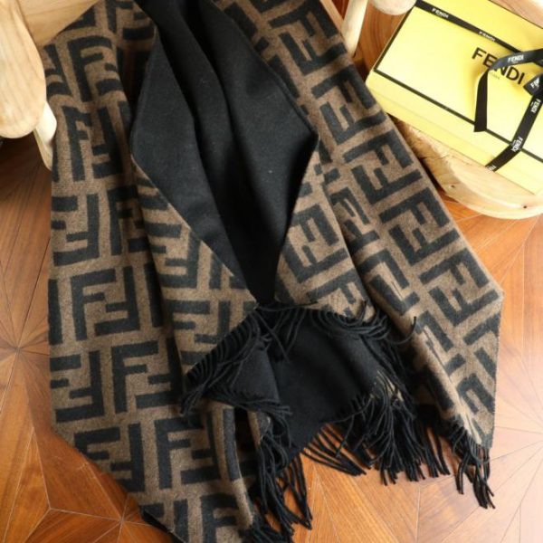replica,repliche,fake,1:1,earrings,bracelet,ring,jewelry Fendi High-Version FF Double Black (V5L91)