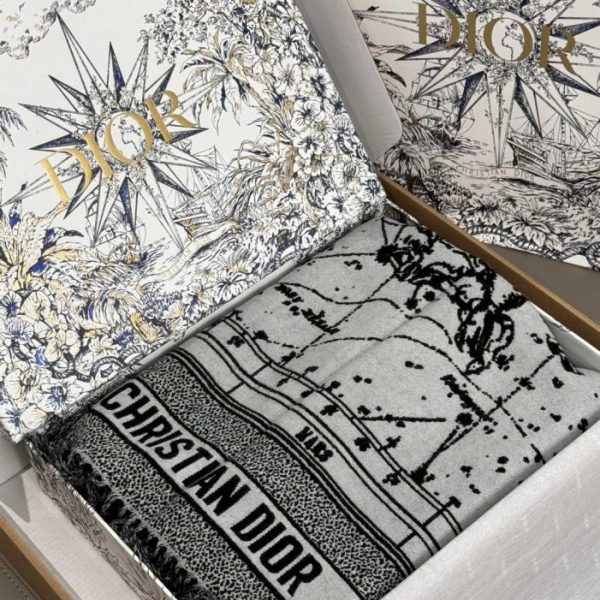 replica,repliche,fake,1:1,earrings,bracelet,ring,jewelry Coperta Dior Zodiac in bianco e nero (YM4E7)