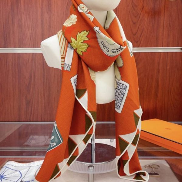 replica,repliche,fake,1:1,earrings,bracelet,ring,jewelry Guanti Hermès Time Cashmere Fazzoletto (M3559)