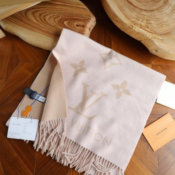 replica,repliche,fake,1:1,earrings,bracelet,ring,jewelry Sciarpa in cashmere LV, design originale con scheggiatura, lavorazione artigianale originale, spessa e calda, bordo overlock double-face per evitare sfilacciamenti (GYNLZ)