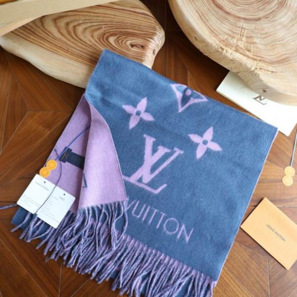 replica,repliche,fake,1:1,earrings,bracelet,ring,jewelry Sciarpa in cashmere Louis Vuitton (SKOYO)