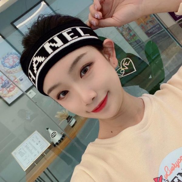 replica,repliche,fake,1:1,earrings,bracelet,ring,jewelry Fasce per capelli CHANEL autentiche, fasce per capelli fitness, fasce per capelli styling (IMNXC)