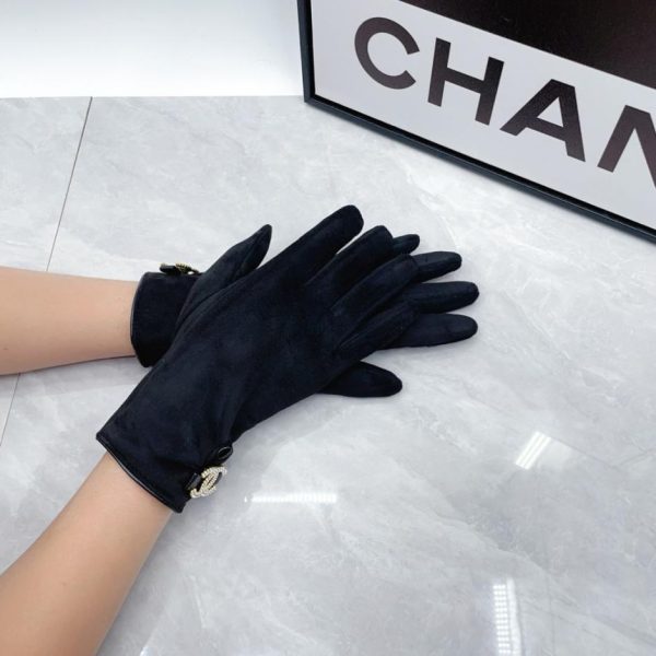 replica,repliche,fake,1:1,earrings,bracelet,ring,jewelry Guanti in pelle di agnello da donna Chanel (IN5VN)