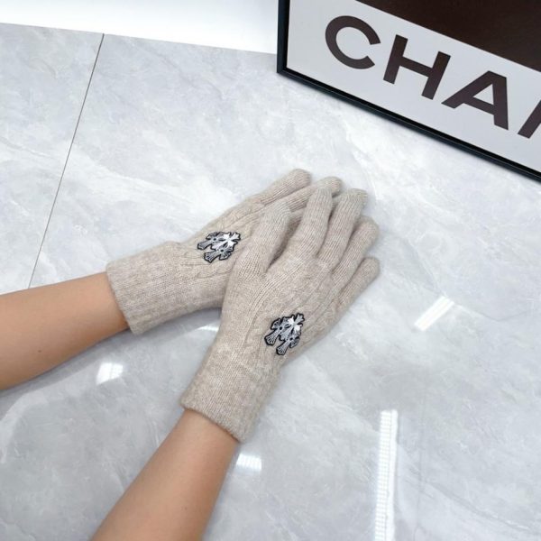 replica,repliche,fake,1:1,earrings,bracelet,ring,jewelry Guanti in lana Chrome Hearts (DE53O)