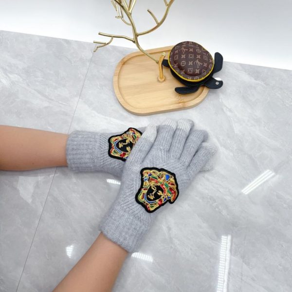 replica,repliche,fake,1:1,earrings,bracelet,ring,jewelry Guanti in lana Versace (JRX3Y)