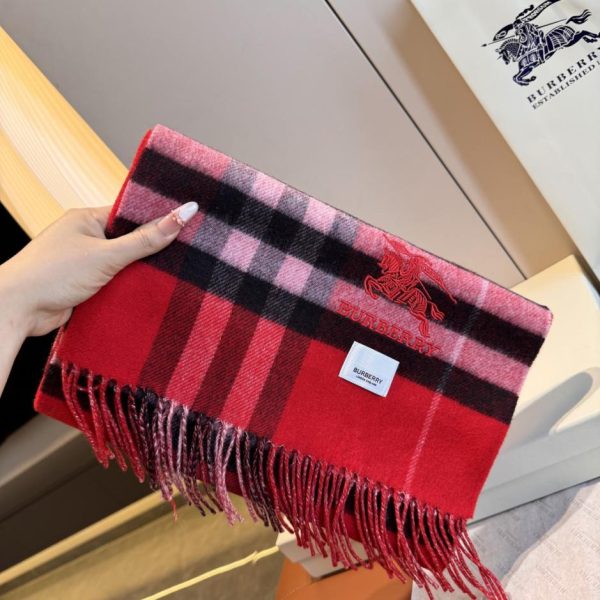 replica,repliche,fake,1:1,earrings,bracelet,ring,jewelry Sciarpa lunga in cashmere con motivo check classico Burberry (OSDJ3)