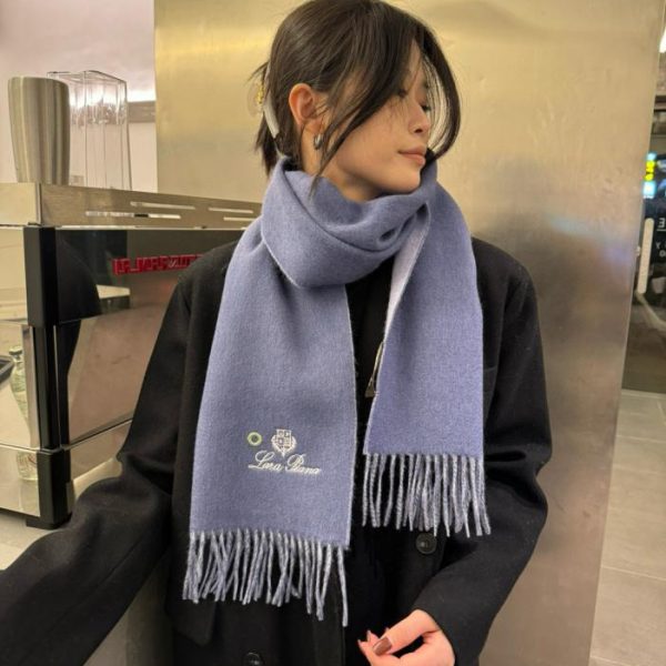 replica,repliche,fake,1:1,earrings,bracelet,ring,jewelry Sciarpa in cashmere double-face premium Loro Piana (S72IZ)