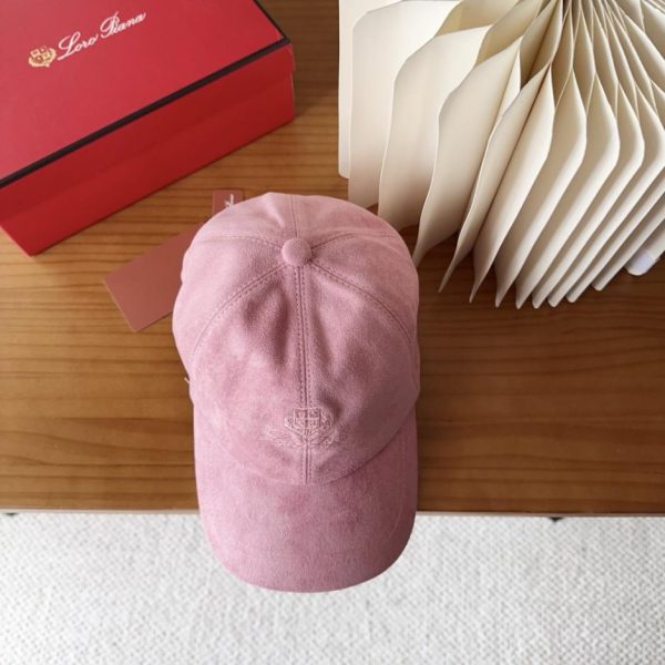 replica,repliche,fake,1:1,earrings,bracelet,ring,jewelry Cappellino da baseball in pelle scamosciata di alta qualità Loro Piana (64ZLS)