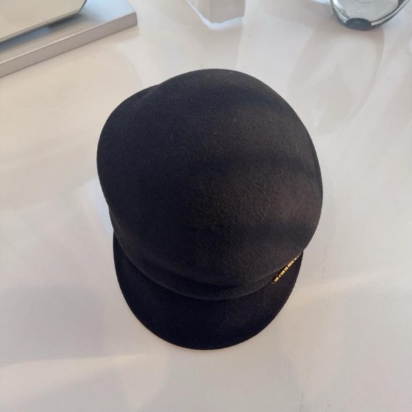 replica,repliche,fake,1:1,earrings,bracelet,ring,jewelry Burberry Autunno/Inverno Nuovo Cappello da equitazione irregolare, Cappello in feltro di lana 100% di alta qualità (IFZM4)