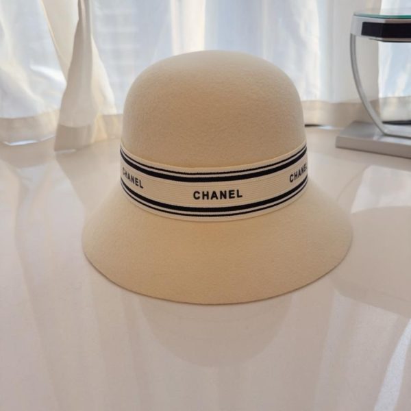 replica,repliche,fake,1:1,earrings,bracelet,ring,jewelry CHANEL Autunno/Inverno Nuovo ed elegante cappello da pescatore, 100% feltro di lana (NANSI)