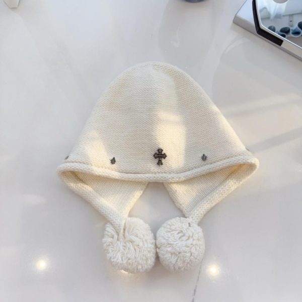 replica,repliche,fake,1:1,earrings,bracelet,ring,jewelry Cappello in maglia di lana Faraday, nuovo stile autunno/inverno di Chrome Hearts (BTC9V)