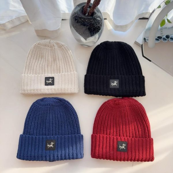 replica,repliche,fake,1:1,earrings,bracelet,ring,jewelry Berretto lavorato a maglia in stile boutique Arc’teryx, nuovo, fodera in pile, doppio strato di calore, stile unisex (2YCQ4)