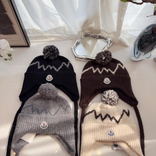 replica,repliche,fake,1:1,earrings,bracelet,ring,jewelry Berretto anti-orecchie Moncler autunno/inverno (UJK9U)