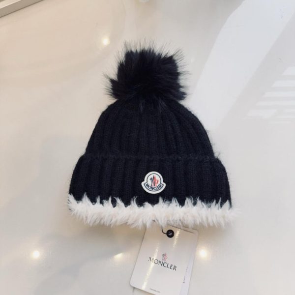 replica,repliche,fake,1:1,earrings,bracelet,ring,jewelry Il nuovo cappello di lana lavorato a maglia di Moncler, spesso e caldo (HJR2J)