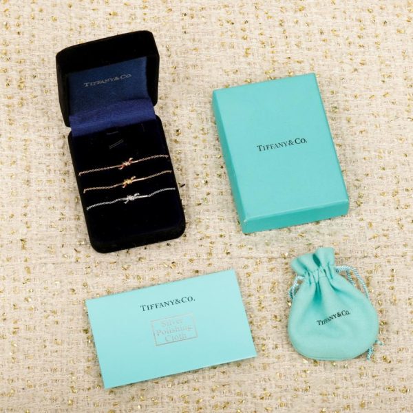 replica,repliche,fake,1:1,earrings,bracelet,ring,jewelry Contatore / Bracciale Plain Knot, personalizzabile con oro vero e diamanti (WG95U).