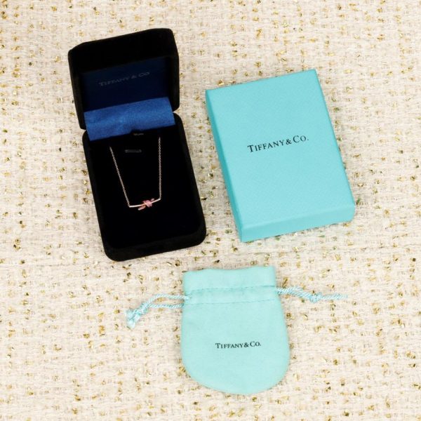 replica,repliche,fake,1:1,earrings,bracelet,ring,jewelry Contatore / Collana con piccolo nodo, realizzata su misura con vero oro e diamanti [Collana con nodo] (V0EG6)