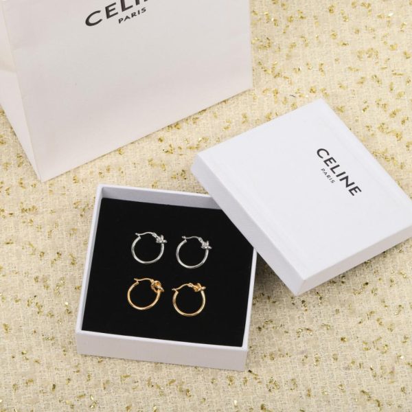 replica,repliche,fake,1:1,earrings,bracelet,ring,jewelry Contatore / Orecchini a bottone in ottone autentico (F3T2J)