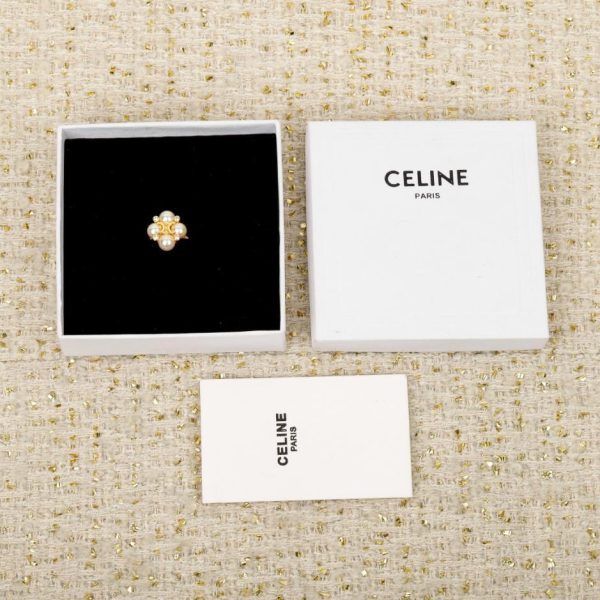 replica,repliche,fake,1:1,earrings,bracelet,ring,jewelry Contatore / 【Anello Celine New Pearl Arc de Triomphe】(BM6N3)