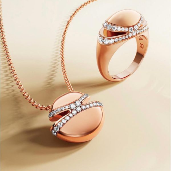 replica,repliche,fake,1:1,earrings,bracelet,ring,jewelry Contatore / Anello Bulgari CABOCHON in oro V, misura 678, piccolo fagiolo (TV1J5)
