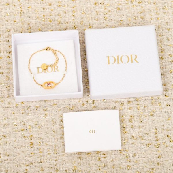 Contatore / 【Bracciale Dior CD con diamanti rosa】 (E2R1G)