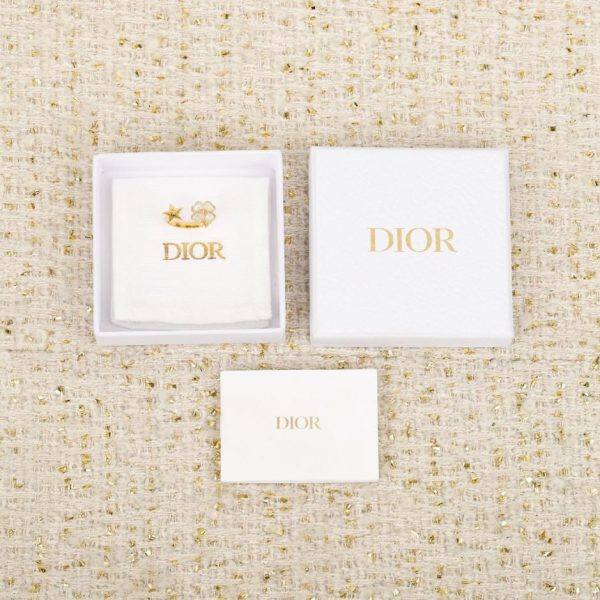 replica,repliche,fake,1:1,earrings,bracelet,ring,jewelry Contatore / [Anello aperto Dior Clover Star] Nuova collezione Cruise (I3OO6)