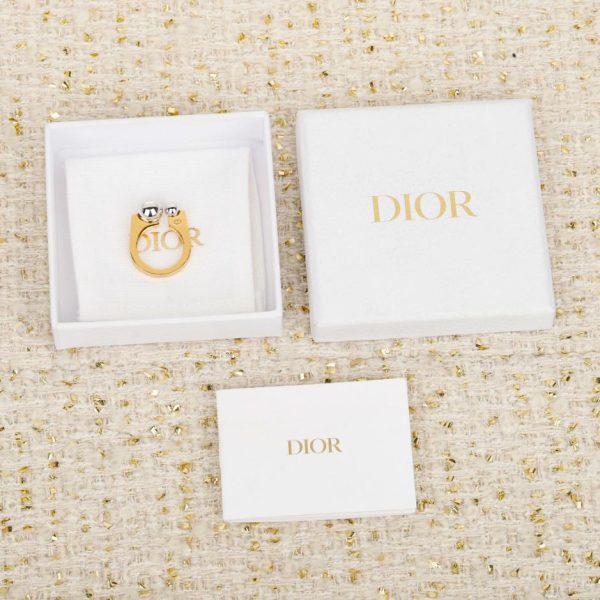 replica,repliche,fake,1:1,earrings,bracelet,ring,jewelry Contatore / 【Anello Dior in argento con perline (30 YKL)】