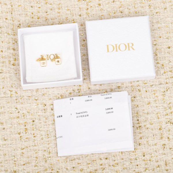 replica,repliche,fake,1:1,earrings,bracelet,ring,jewelry Contatore / 【Orecchini Dior Square CD con perle a stella a cinque punte】(XV01W)