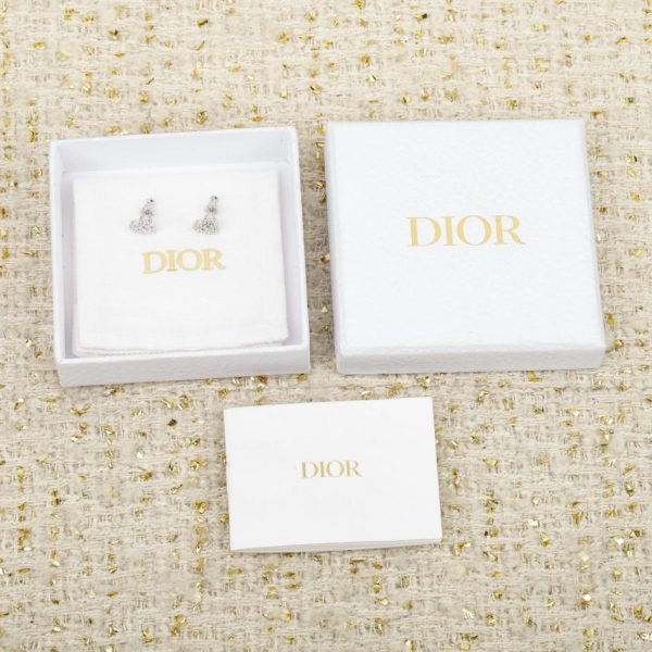 replica,repliche,fake,1:1,earrings,bracelet,ring,jewelry Contatore / Orecchini a cuore con diamanti CD (4W318)