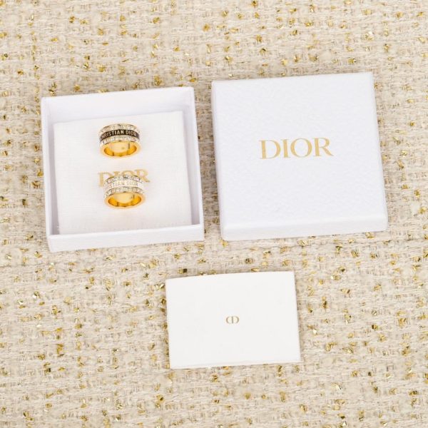 replica,repliche,fake,1:1,earrings,bracelet,ring,jewelry Contatore / 【Anello Dior con diamanti e smalto】(EIRE2)