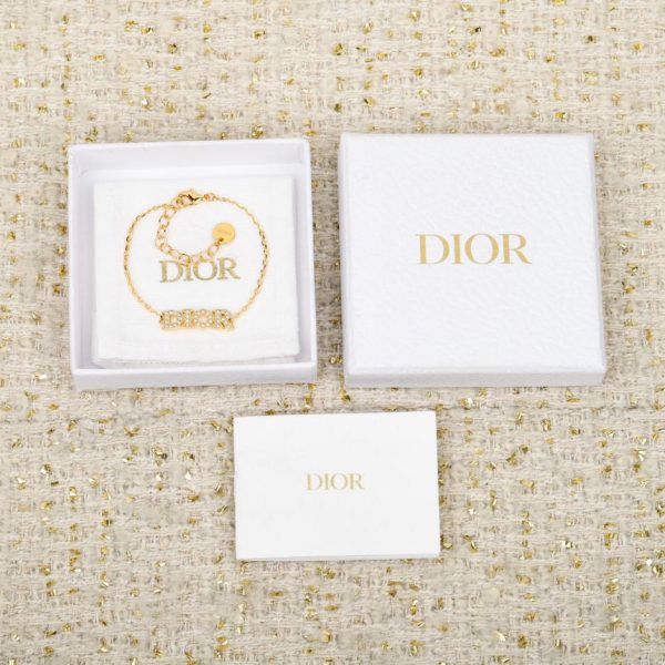 Contatore / 【Bracciale Dior con catena di diamanti e lettere】 Ultimo modello: Oh mio Dio (UJ4N7)