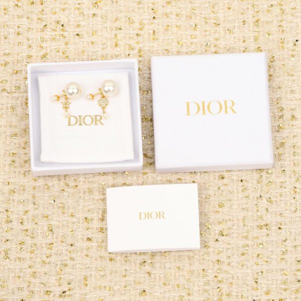 replica,repliche,fake,1:1,earrings,bracelet,ring,jewelry Contatore / 【Orecchini Dior con stella e quadrifoglio e perle】(F7G41)