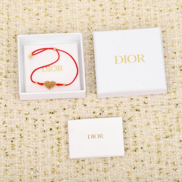 replica,repliche,fake,1:1,earrings,bracelet,ring,jewelry Contatore / 【Bracciale in corda rossa a forma di cuore scavato in edizione limitata D】(Z88HS)