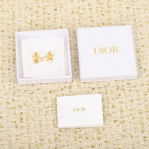 Contatore / 【Orecchini asimmetrici Dior 25 a stella a cinque punte】(DLONJ)