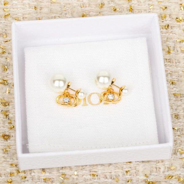 replica,repliche,fake,1:1,earrings,bracelet,ring,jewelry Contatore / 【Orecchini Dior CD Pearl】(MR4V5)