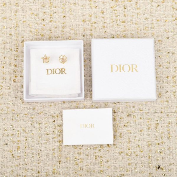 replica,repliche,fake,1:1,earrings,bracelet,ring,jewelry Contatore / 【Nuovi orecchini di perle a forma di stella con quadrifoglio di Dior】(ZKH4H)
