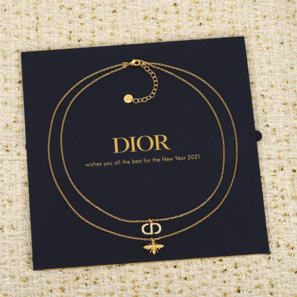 replica,repliche,fake,1:1,earrings,bracelet,ring,jewelry Contatore / 【Collana Dior CD Bee】(CWG9K)
