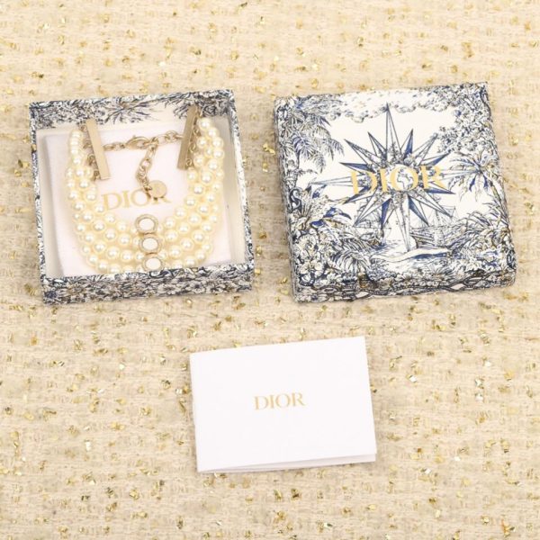 Contatore / 【Bracciale Dior Multi-Mirror a doppio strato di perle】(TQSUU)