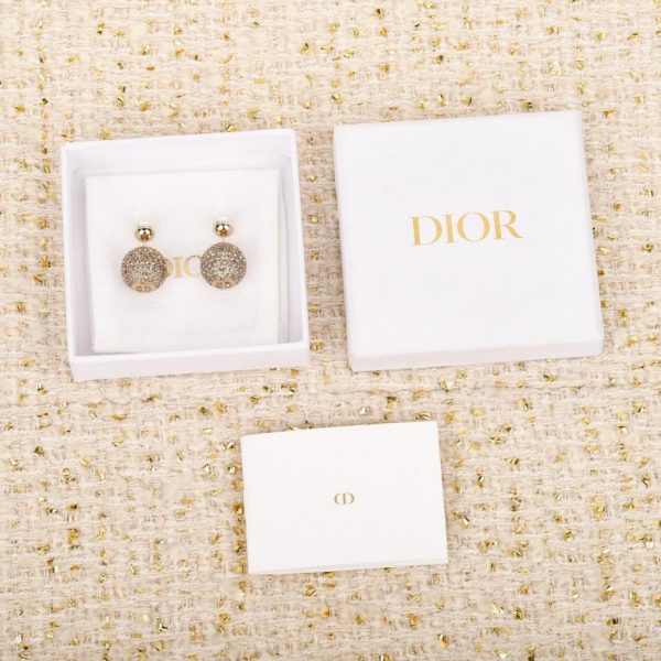 replica,repliche,fake,1:1,earrings,bracelet,ring,jewelry Contatore / 【Orecchini a sfera con diamanti D】(FU28W)