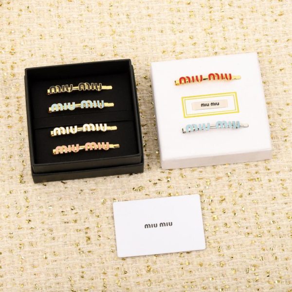 replica,repliche,fake,1:1,earrings,bracelet,ring,jewelry Contatore / 【Fermaglio per capelli MIUMIU】(YJK5W)